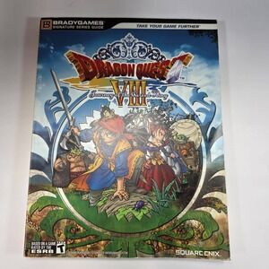 Dragon Quest VIII Journey of the Cursed King BradyGames Strategy Guide PS2 Book